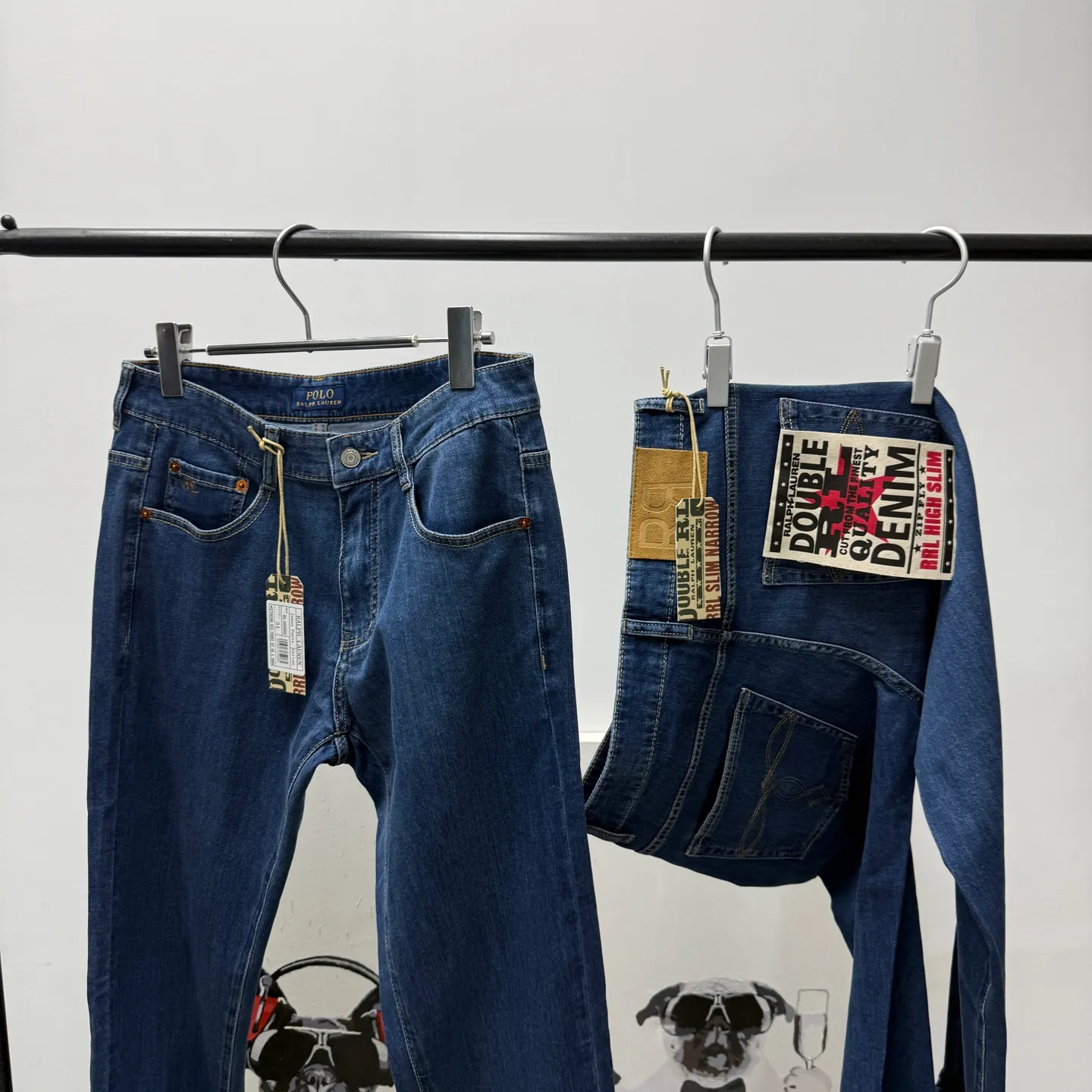 P 180🆕 2026 Polo Ralph Lauren RRL Series｜ Classic ， “ ” ， 。 ， 。 1. ◦ Retro Cream White ， Classic「POLO RALPH LAUREN」 ◦ Brown ， “RL” 「RRL HIGH SLIM」 ◦ ， Classic Retro (RRL) 2. ◦ Classic ， ， Orange ◦ ， Retro ◦ ★ ZIP FLY ★ ， 3. 「CUT FROM THE FINEST QUALITY DENIM」 —— ， ， 。 ------ ：Blue Size ：30 31 32 33 34 35 36 38